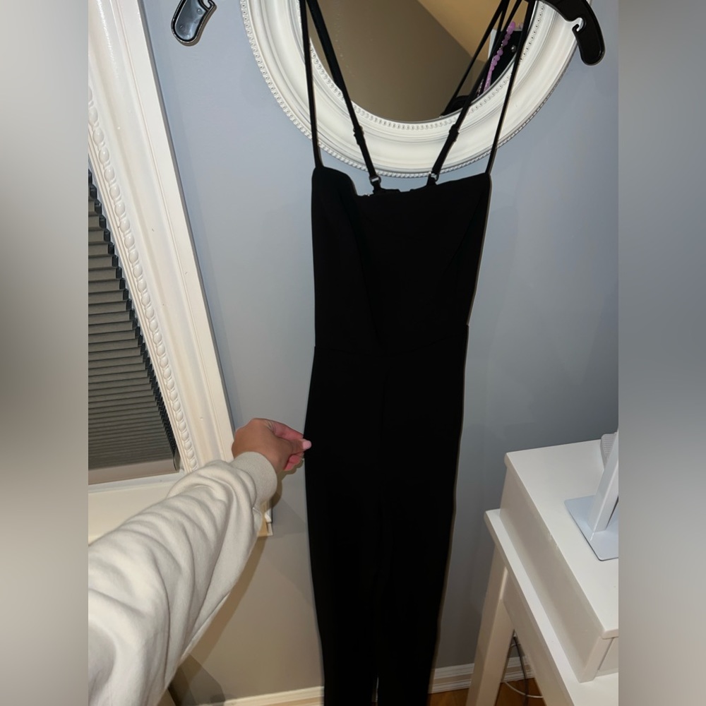 Black jumpsuit